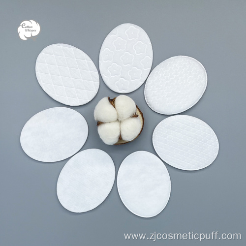 Hot Sales oval cotton wool pads